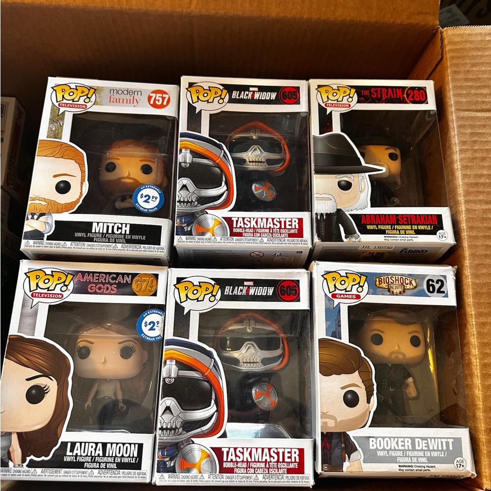 Funko Pop Vinyl Figures Collection